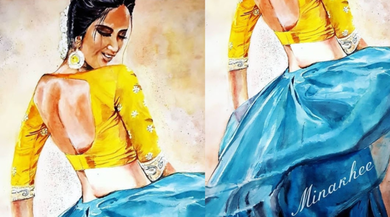 Adya, Blog Image, Minakhee Paintings, Buzzingtales