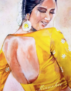 Adya, Minakhee paintings,Buzzingtales